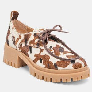 Dolce Vita Women's Milza Platform Lug-Sole Lace-Up Loafers